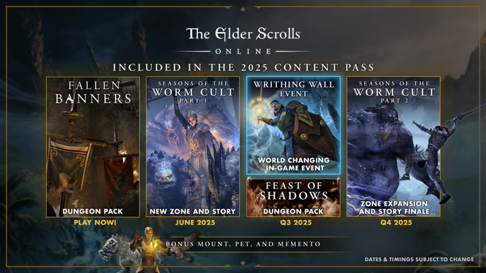 The Elder Scrolls Online, 2025 yılı için Seasons of the Worm Cult ve diğer içerikleri duyuruyor 2 the elder scrolls online 2025 yili icin seasons of the worm cult ve diger sn2qLDiB